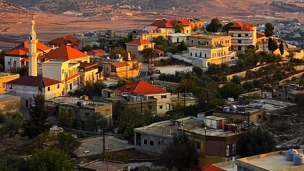 مشهد من بلدة البيرة